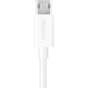 Фото товара Deppa USB - micro USB (витой, 2.0м, белый)