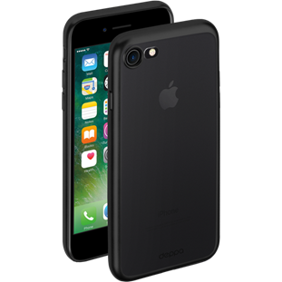 Чехол Deppa Gel Plus Case матовый для Apple iPhone 7 (черный)