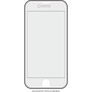 Фото товара Deppa Hybrid для Apple iPhone 6 Plus/6S Plus (прозрачное, 0.25мм)