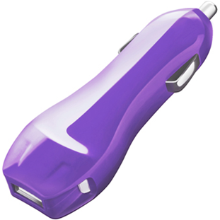 Фото товара Deppa АЗУ USB, 1А (фиолетовый)