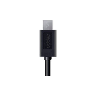 Фото товара Deppa СЗУ+кабель micro USB, 1A (черный)