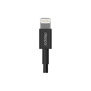 Фото товара Deppa USB - 8-pin для Apple (1.2м, черный)