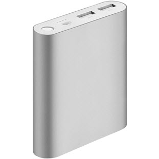 Универсальный внешний аккумулятор Deppa NRG alum 12000 mAh, 2USB, 2.1A