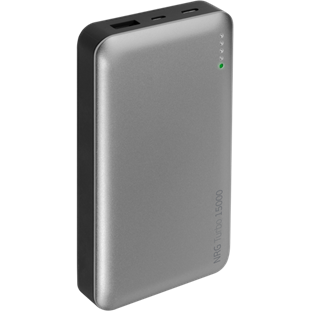 Универсальный внешний аккумулятор Deppa NRG Turbo (15000 mAh, QuickCharge 3.0, Type-C, черный/графит)