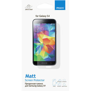 Защитная пленка Deppa для Samsung Galaxy S4 (матовая)
