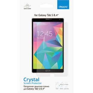 Защитная пленка Deppa для Samsung Galaxy Tab S 8.4 (прозрачная)