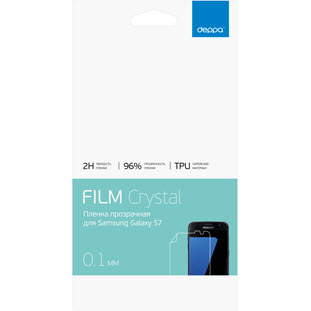 Защитная пленка Deppa TPU для Samsung Galaxy S7 (прозрачная)