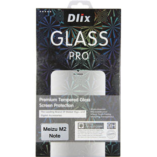 Защитное стекло Dlix Glass Pro+ для Meizu M2 Note