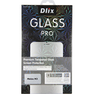 Защитное стекло Dlix Glass Pro+ для Meizu M3