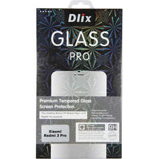 Защитное стекло Dlix Glass Pro+ для Xiaomi Redmi 3 Pro