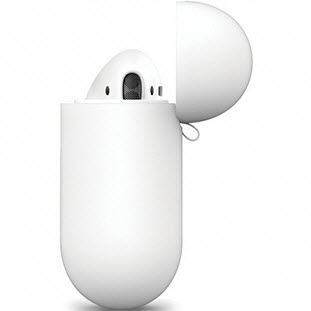 Фото товара Elago Silicone для Apple AirPods (EAPSC-LUBL, белый)