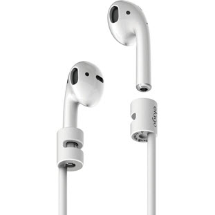 Держатель Elago Strap для Apple AirPods (ESTR-AP-WH, белый)