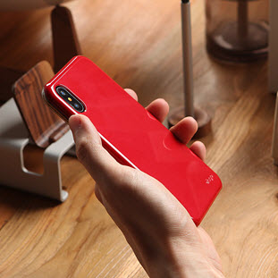 Фото товара Elago Slim Fit 2 для Apple iPhone X (ES8SM2-RD, красный)