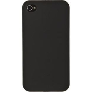 Чехол ENSI накладка-пластик 0.8мм для Apple iPhone 4/4s (черный)