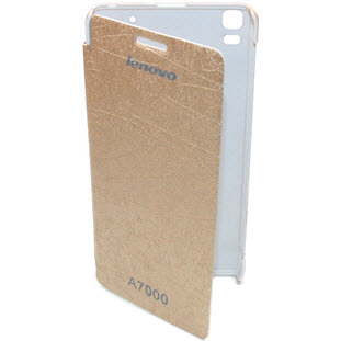 Фото товара Flip Cover книжка для Lenovo A7000 (золотой)