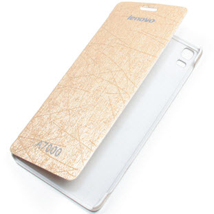 Фото товара Flip Cover книжка для Lenovo A7000 (золотой)