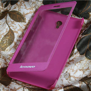 Фото товара Flip Cover книжка с окошком для Lenovo S860 (розовый)