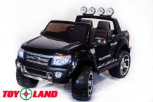 Электромобиль ToyLand Ford Ranger 2017 4*4 NEW Чёрный лак (Лицензия)