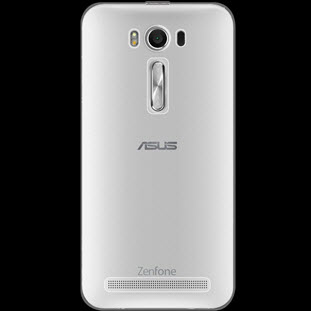 Чехол Gecko силиконовый для Asus ZenFone 2 Laser (5.0", глянцевый прозрачный белый)