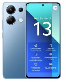 Мобильный телефон Xiaomi Redmi Note 13 8/256 ГБ Global, Ice Blue