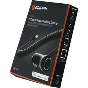 Фото товара Griffin PowerJolt SE 10w GC36547 2.1A автомобильное для iPhone5/iPad 4/iPad mini/iPod touch 5/iPod nano 7 (черный)