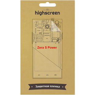 Защитная пленка Highscreen для Zera S Power (матовая)