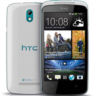 Мобильный телефон HTC Desire 500 dual sim (glacier blue)