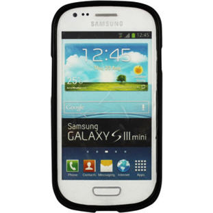 Чехол iHug Rubber Skin силиконовый для Samsung Galaxy S3 mini (черный)