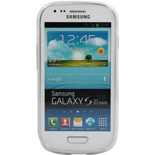 Фото товара iHug Rubber Skin силиконовый для Samsung Galaxy S3 mini (белый матовый)