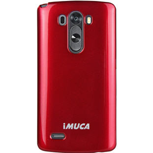 Чехол iMuca накладка-силикон для LG G3 (красный)