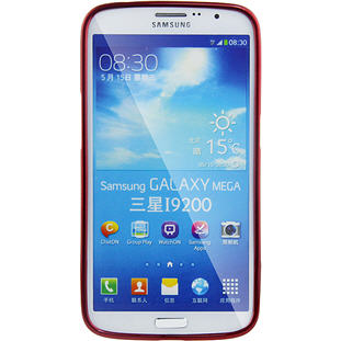 Чехол iMuca накладка-силикон для Samsung Galaxy Mega 6.3 (красный)