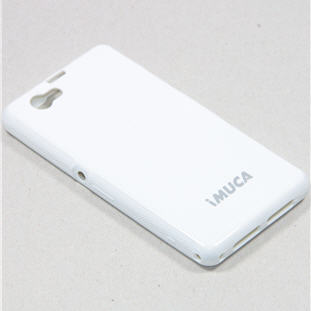 Чехол iMuca накладка-силикон для Sony Xperia Z1 Compact (белый)