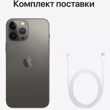 Фото товара Apple iPhone 13 Pro Max (128 Gb, графитовый  MLLP3RU/A)