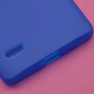 Фото товара Jast силиконовый для Huawei Ascend G700 (синий матовый)
