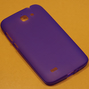 Чехол Jast силиконовый для Huawei Ascend G730 (фиолетовый матовый)
