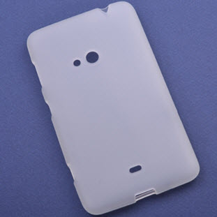 Чехол Jast силиконовый для Nokia Lumia 625 (белый матовый)