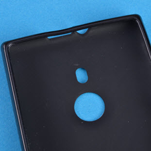 Фото товара Jast силиконовый для Nokia Lumia 925 (черный матовый)