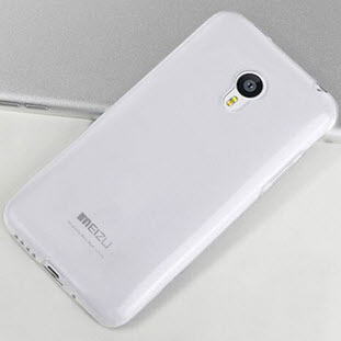 Фото товара Jast Slim силиконовый для Meizu MX4 (глянцевый прозрачный)