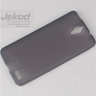 Чехол Jekod накладка-силикон для Alcatel One Touch Idol X (серый)