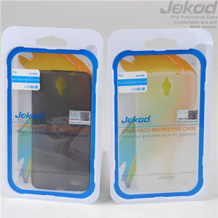 Фото товара Jekod накладка-силикон для Alcatel One Touch Idol X (серый)