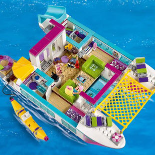 Фото товара LEGO Friends 41317 Катамаран Саншайн