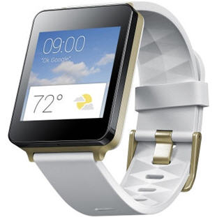 Умные часы LG G Watch W100 (white gold)