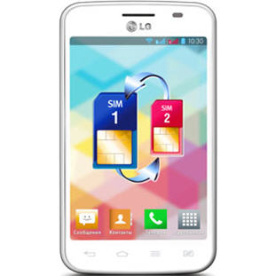 Мобильный телефон LG E445 Optimus L4 II Dual (white)