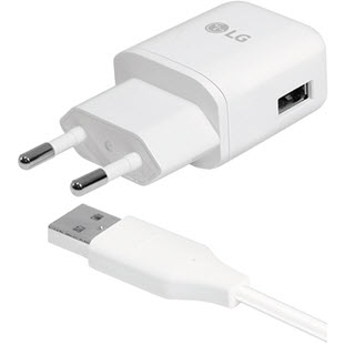 Фото товара LG TAU-320 USB type-C 1.8А (белый)