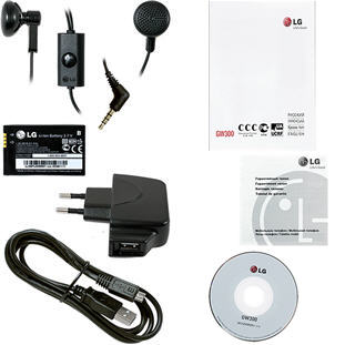 Фото товара LG GW300 Onliner (silver black)