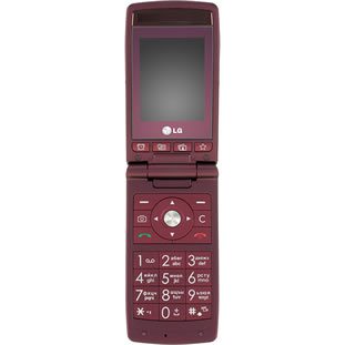 Фото товара LG KF300 (wine red)