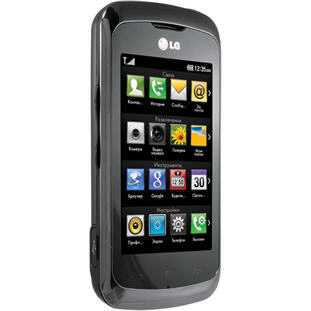 Фото товара LG KM555e Clubby (black)