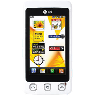 Мобильный телефон LG KP500 (white)