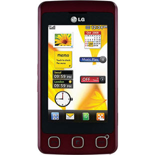Мобильный телефон LG KP500 (wine)