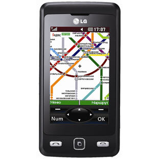 Мобильный телефон LG KP501 (black)